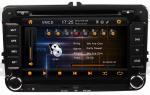 Car audio player for Volkswagen Golf 6 with iPod radio FM TV OCB-7008