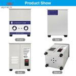 Jewelry Benchtop Ultrasonic Cleaner 60W 40KHz Low Noise With Stainless Steel