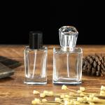 Transparent Glass Perfume Bottle 30ml 50ml Portable 5000 Pcs