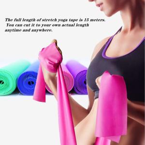 Wholesale 1500mm Natural Latex Yoga Resistance Band For P Home Workout from china suppliers