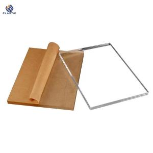 Wholesale Versatile Clear Acrylic Sheet High UV Resistance can be Laser cut from china suppliers