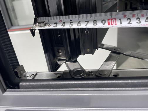 Waterproof Aluminum Casement Windows 90 / 180 Open Degree 5mm-12mm Glass