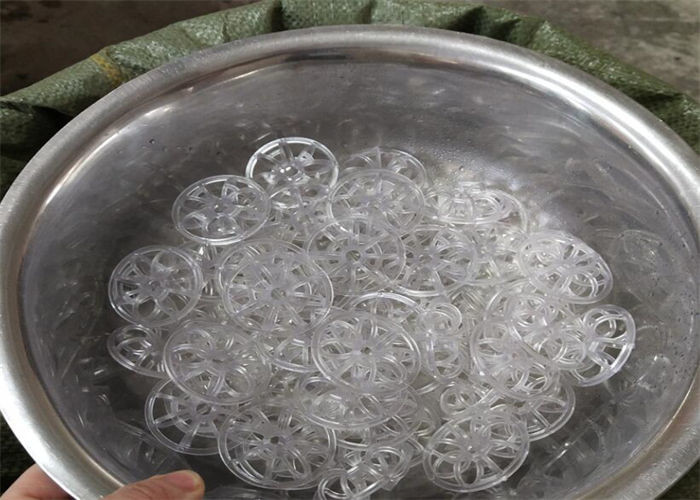 Chemical Resistant Polypropylene Pall Rings 16MM Alkali Resistance