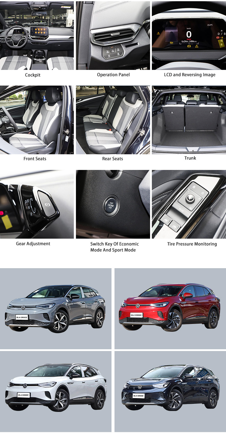 New Energy Electric Powered SUV Small Eco Friendly Electric Vehicles For VW