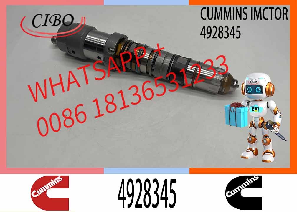 Construction Machinery Spare Parts Injector 3867762 4928345 4087886 4001830 Fix QSK19 K19 Engine