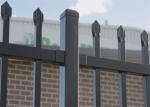 steel cheap metal wrought iron fence panels used