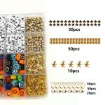 Jewelry Making DIY Crafts Handmade 3500pcs 6mm Clay Beads With Letters Fashion