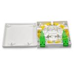 white color 2 ports Socket Panel CY/FB-002B Customer Fiber Optic Terminal Box