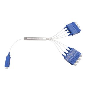 Wholesale Loose Tube Fiber Optic PLC Splitter , High Stability Plc Fiber Splitter from china suppliers