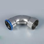 Inner thread woggle joint , 316 Stainless Steel Elbows For Oil Supply