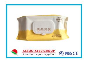 Wholesale Alcohol Free Honeysuckle Extract Antibacterial Wet Wipes from china suppliers