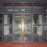 Office Aluminum Hinged Screen Doors 1.4mm-2.0mm Powder Coated