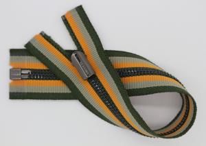 Wholesale Garments 14 / 16 Inch Fashion Metal Zippers Gunmetal Teeth For Clothing / Home Textiles from china suppliers
