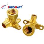 1/2 Inch Brass Pex Sliding Fitting Corrosion Resistant For Plumbing
