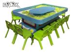Indoor Amusement Game Machines , Commercial Painting Table Cartoon Car Sand