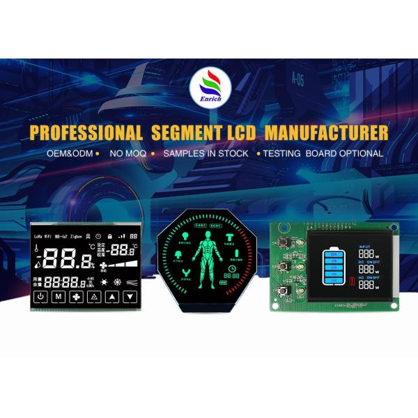 Segment LCD Display Digital Screen VA LCD Module Monochrome Display LCD