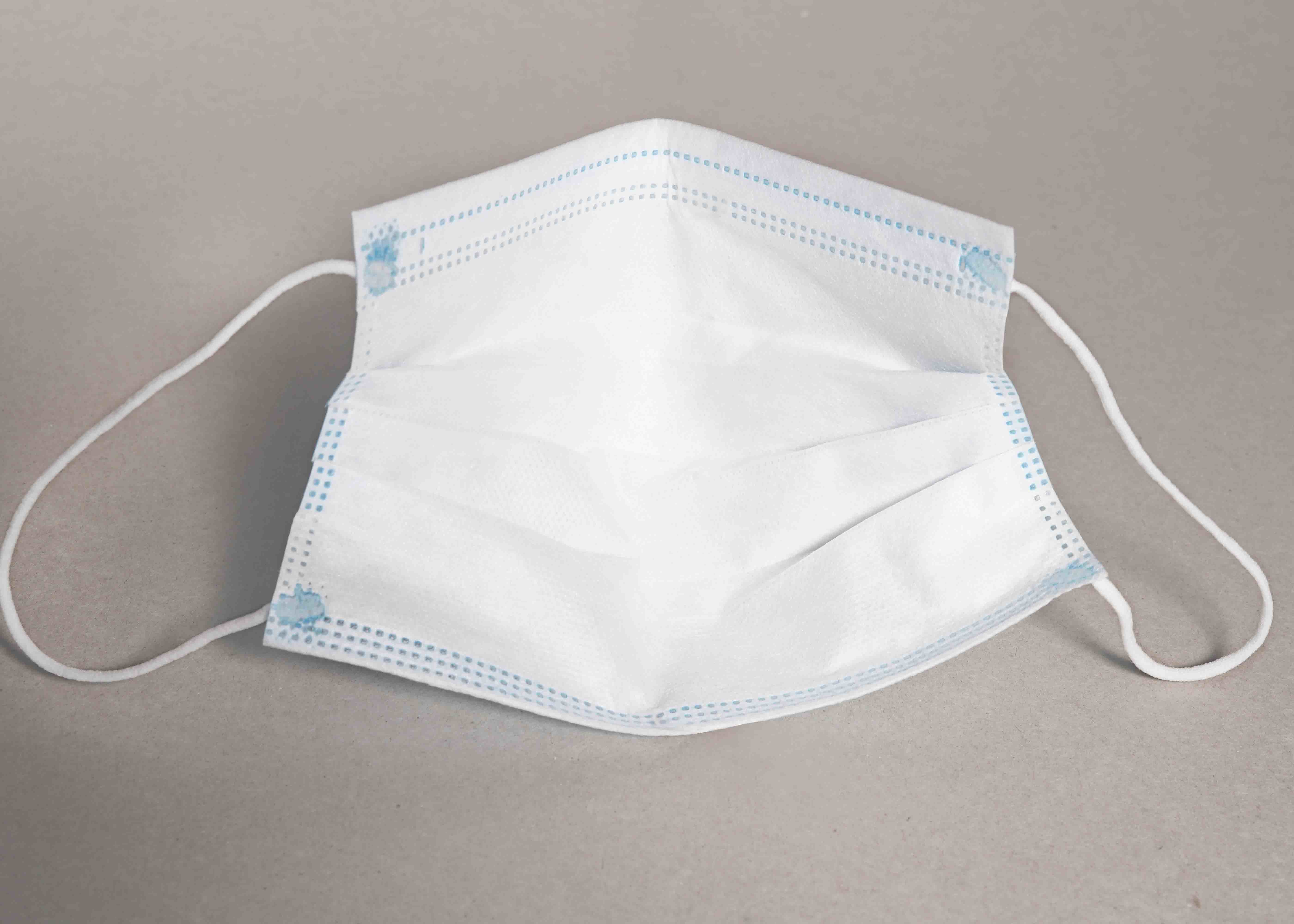 Single Use Ppe Safety Equipment Hospital Face Masks Customized Color