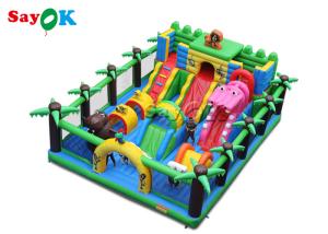 Wholesale Waterproof Inflatable Playground Naughty Fort Castle Slide from china suppliers