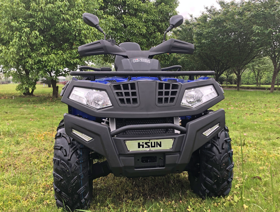 1000W Single-cylinder Water-cooled Engine Two-drive Chain Drive Hisun 250cc ATV with 1