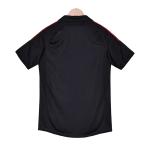 AC Milan 2012 Retro Second Away Fan Edition Jersey Classic Black and Gold Jersey