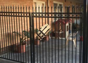Wholesale Powder Coated Automatic Driveway Gates Rot Proof For Home / Countyard from china suppliers