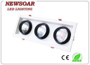 Wholesale manufacture 30w triple head lamps epistar led downlights-cob grille light from china suppliers