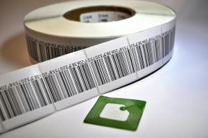 Wholesale Supermarket Anti Theft Printing EAS RF Soft Label RFID Labels With Barcode from china suppliers