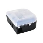 Stocked Semi-Transparent Safe Mouse Rat Bait Station Trap Box Killer Catcher