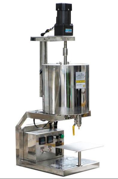 Simple Heated Lipstick Filling Machine 20L Aluminum Mold Lipstick Filling