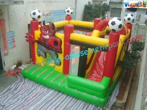 Wholesale Custom Football Inflatable Combo In One , Bull Combo Units With Affordable Price from china suppliers