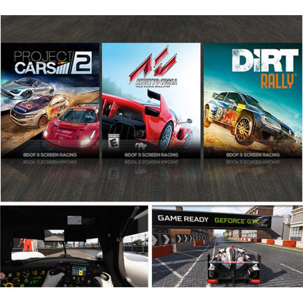 Amusement Car VR Racing Simulator Cockpit Virtual Reality Gaming Machine