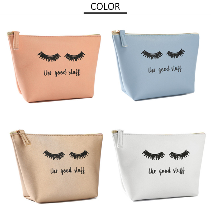 Water Resistant Cute Small Makeup Bag Nice Printing Cosmetic Bags Travelling