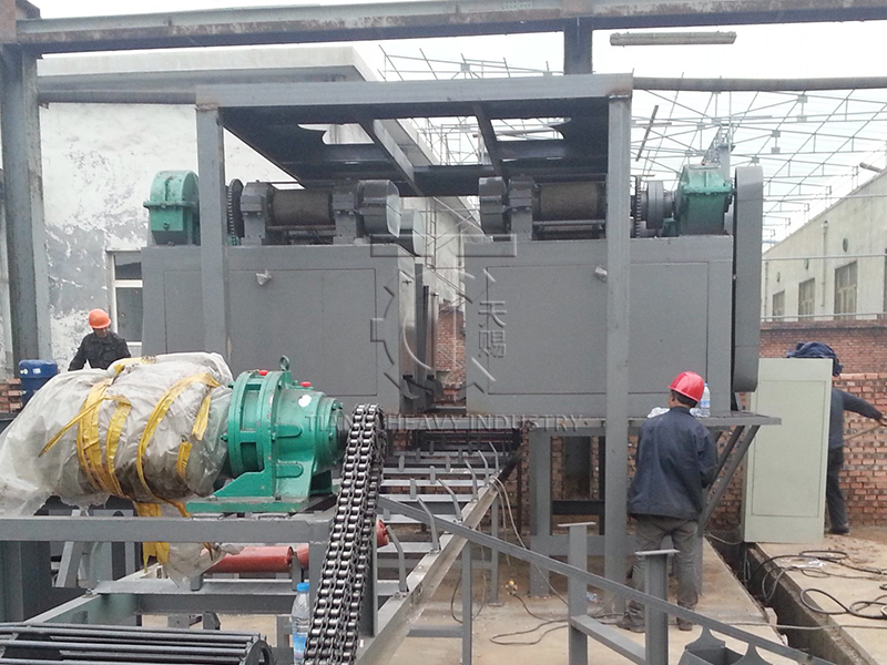 Dry Powder Fertilizer Granulator Double Roller Press Granulation Equipment NPK Fertilizer Making Machine