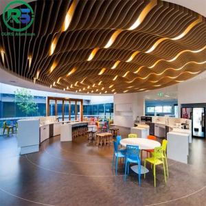 Wholesale S Shaped Closed Aluminum Strip Ceiling Acoustic Suspended Ceiling Tiles Thickness 15MM from china suppliers