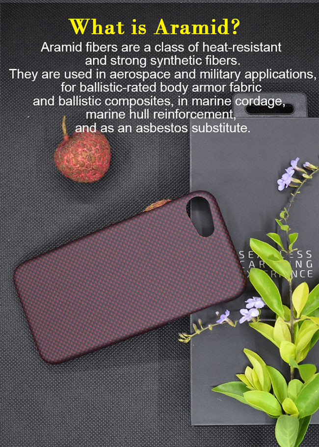 Extraordinary Scratch Resistant Aramid Fiber Phone Case For iPhone SE