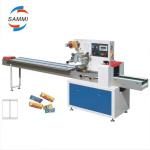 Professional Flow Pillow Bag Packing Wrapping Machine For Pizza Cookies
