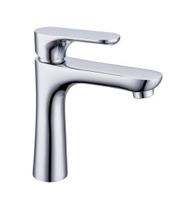 Wholesale Lift Lever to On / Off Chrome Plated Brass Single Cold Water Taps from china suppliers