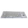 Buy cheap F Keys Stainless Steel Industrial Keyboard 20mA With Mouse Optical Trackball from wholesalers