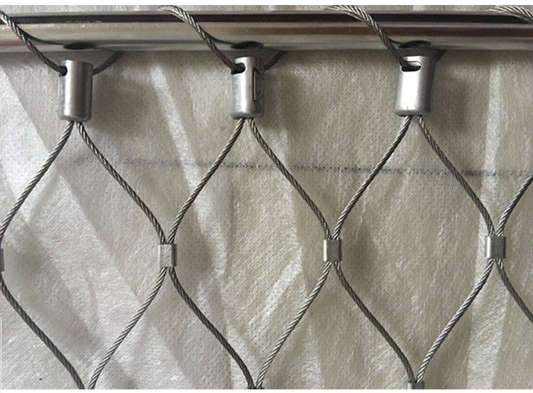 316 Stainless Steel Wire Rope Mesh Flexible Wire Mesh Netting