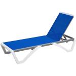 Outdoor Furniture Garden Hotel Sun Lounger with Folded Design and Armrest