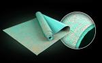 Ningbo virson custom printing Natural Jute + eco friendly PVC yoga mat for yoga