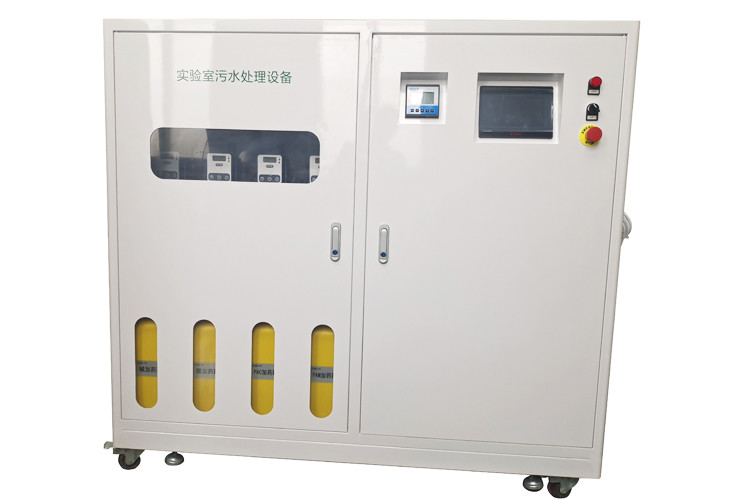 Biological Laboratory Small Sewage Water Treatment Equipment PLC Controlled