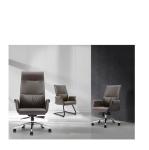 Swivel Executive Sterling Office Chair Leatherette Adjustable