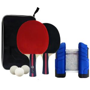 Wholesale Natural Rubber Portable Ping Pong Net Set Rubber Thickness 1.8mm Ping Pong Bats from china suppliers