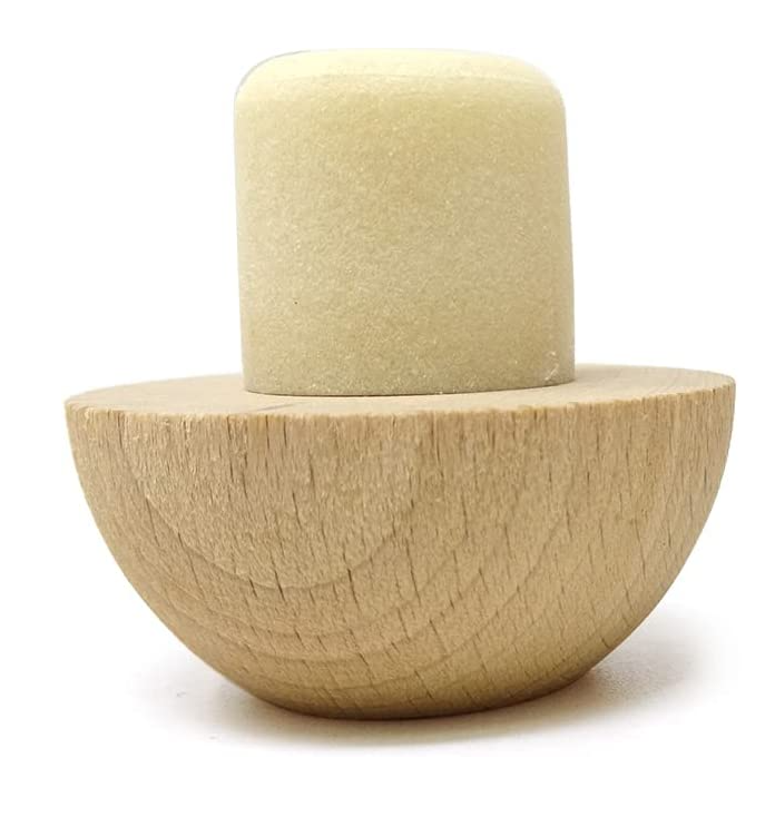 Non Spill T Shape Wooden Bar Top Cap Wine Cork Bottle Stopper from Wooden Bar Top Cap