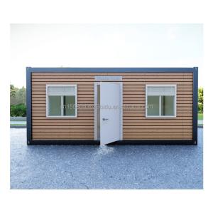 Wholesale 20ft Prefabricated Wooden House Steel Frame Tiny Home for Forest Residential Container Mobile Prefabricated Houses Sale from china suppliers