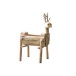 ODM Fawn Ornaments Retro Desktop Creative Furnishings Solid Wood Homestay Animal