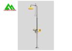 Stainless Steel Ophthalmic Equipment Stand Alone Eye Wash Station For Emergency