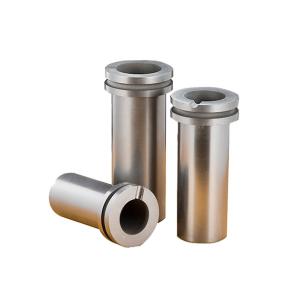 Wholesale Dia 56mm Smelting Furnace Crucible -35C To 2500C Graphite Foundry Crucibles from china suppliers