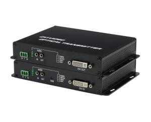 Wholesale DC5V 300MHZ DVI Video Over Fiber Converter SM 20KM from china suppliers